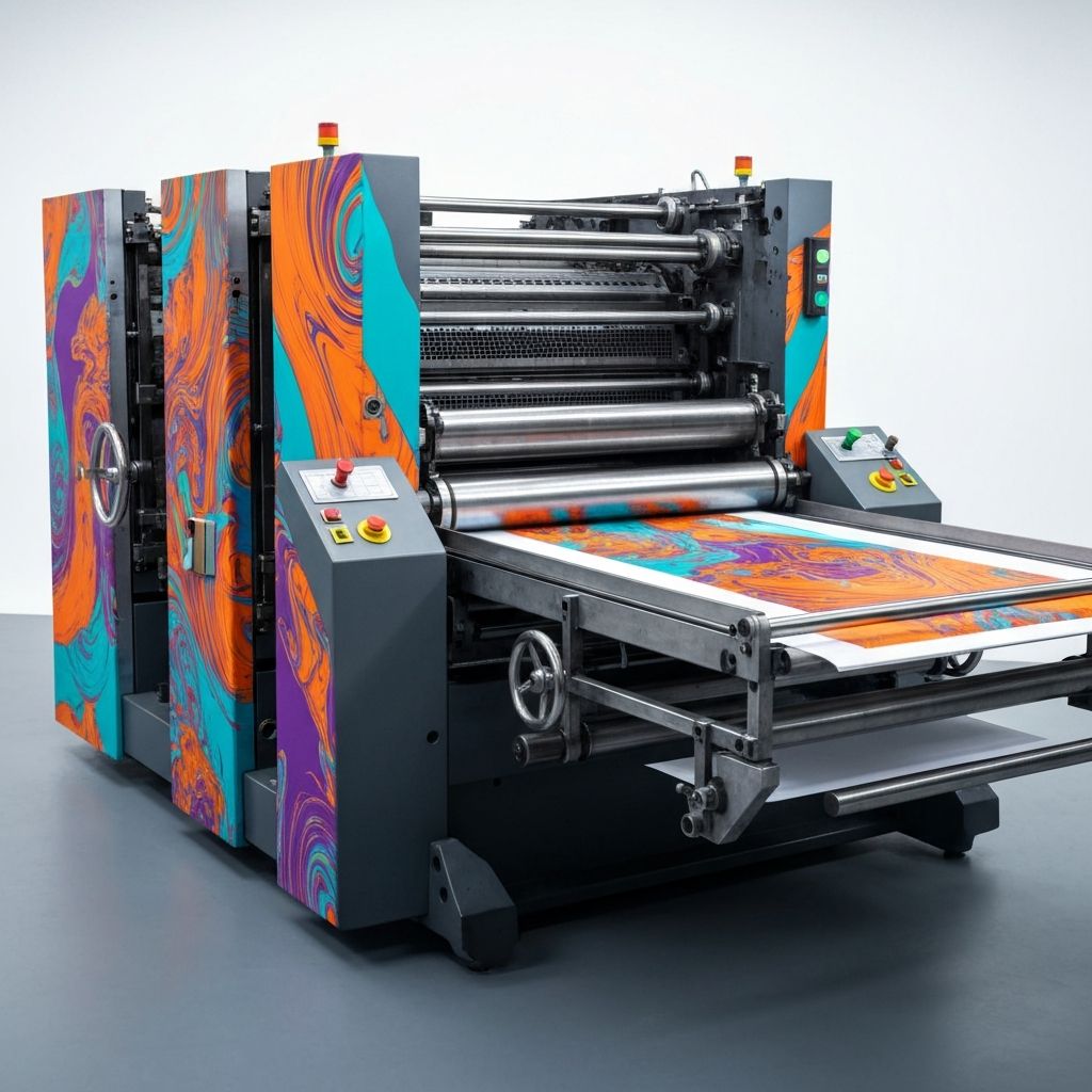 Printing and Graphic Design Workspace